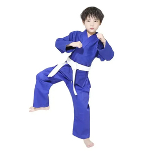 Venta al por mayor niños logotipo personalizado jujitsu uniforme Kimono Jiu-Jitsu Gi BJJ Gis calidad superior niños Jiujitsu Gi - Product Image 4