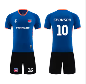 Uniformes de Fútbol Casuales Unisex de Primera Calidad, Corte Regular, Jersey de Poliéster/Algodón, Estampado Digital Gráfico, para Todas las Temporadas, Sostenibles y Ecológicos - Product Image 1