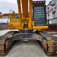 Excavatrice sur chenilles Komatsu PC400, 40 tonnes, grande pelle hydraulique lourde, moteur SAA6D125E5, d'occasion, japonaise, pour l'exploitation minière et les carrières
