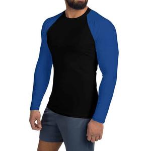 Rash Guard pour hommes, nouvelle conception, logo personnalisé, prix bas, léger, matière douce, vêtements décontractés, meilleure vente, grande quantité - Product Image 4