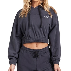 Sudadera con capucha de manga larga para mujer, ropa para Parte Superior Femenina, personalizada, venta al por mayor - Product Image 1