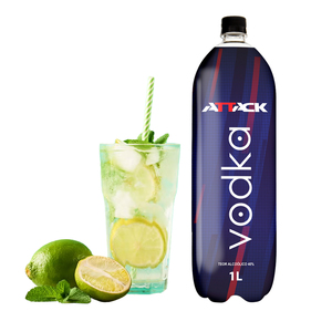 Vodka transparente distillée brésilienne pleine de saveur pour les cocktails Caipirinhas orge emballée dans une bouteille en plastique en vrac pratique - Product Image 1
