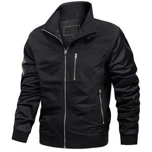 Chaqueta impermeable y cortavientos para hombre, estilo retro, con cintura y puños ajustados, transpirable, de manga larga, para la lluvia. - Product Image 1
