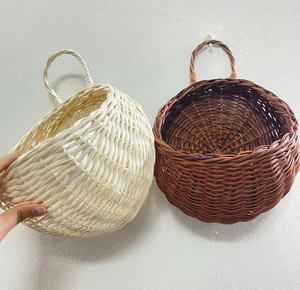 Panier suspendu en rotin naturel de haute qualité produits respectueux de l'environnement artisanat en osier par le vietnamien - Product Image 5