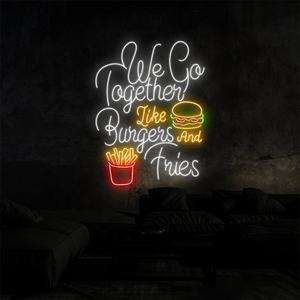 ป้าย<span class=keywords><strong>ไฟฟ้า</strong></span> LED แบบกําหนดเอง ป้ายไฟนีออน LED แบบกําหนดเอง ป้ายไฟร้านค้า ออกแบบโลโก้ธุรกิจ แนวคิดการตกแต่งร้านขนมปังและชิป - Product Image 1