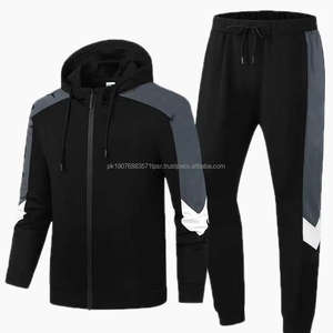 Conjunto Deportivo de 2 Piezas para Hombre, Diseño Moderno y Exclusivo, Logotipo Personalizado, Algodón y Poliéster Ligeros, con Cierre, Novedad 2026 - Product Image 1