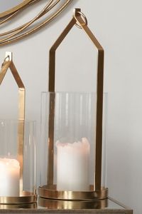 <b>Brass</b> Candle Stand Wedding Gold Decorative <b>Candlesticks</b> Stand Metal Candle <b>Holder</b> with Natural Craft - Product Image 6