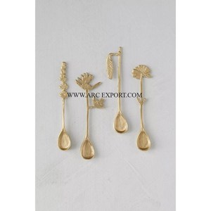 Ensemble de couverts décoratifs de cuisine dessus de table en métal poli or ustensiles de maison et de cuisine outils couverts ensemble plat pour les meilleures ventes - Product Image 5