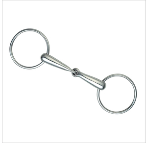 Nouveauté : mors en acier inoxydable avec anneau en D pour l'équitation anglaise - Product Image 6