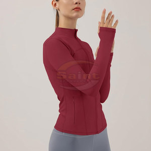 Veste zippée ajustée pour femme, idéale pour l'entraînement, la course et les activités de plein air – Fournisseur OEM/ODM - Product Image 5