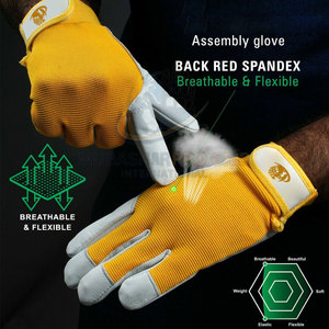 Breathable Construction For Active <b>Environments</b> Assembly Gloves Trusted Workplace Performance Assembly Gloves - Product Image 3