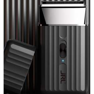 Afeitadora Eléctrica Profesional Inalámbrica USB con Doble Cuchilla Rotatoria para Barba, con Manual en Alemán, Lavable, Repuestos Directos - Product Image 3