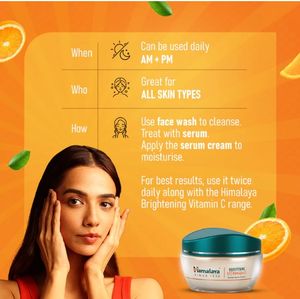 Himalaya ครีมทาหน้าขาวเพื่อผิวขาวกระจ่างใสผสมเซรั่มสูตรทดสอบ - Product Image 2