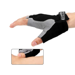Gants de cyclisme respirants demi-doigt pour hommes femmes Sports de plein air gants de cyclisme de gymnastique gants d'équitation antidérapants avec Logo personnalisé - Product Image 3