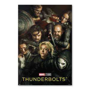Marvel Modern Style Thunderbolts <b>Poster</b> for Wall Decor Made of Paper - Product Image 1