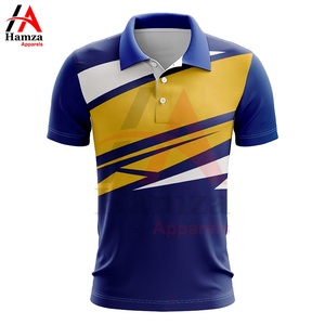 2025 nuevo diseño de polos para hombre, estampado por sublimación, manga corta, tela personalizada, venta al por mayor de fábrica, polos - Product Image 6