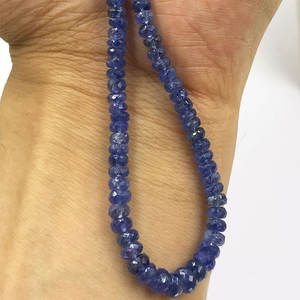 Collier le plus vendu avec 100% perles de pierres précieuses en saphir naturel, une pièce luxueuse pour toute occasion à bon prix - Product Image 3