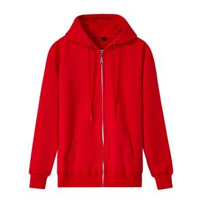 Sudadera con capucha y cremallera para hombre de calidad al por mayor, 100% algodón, personalización completa, Impresión de logotipo, nuevo diseño, ropa de invierno a la venta - Product Image 2