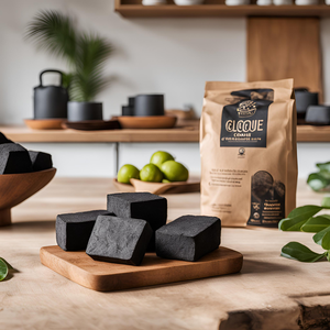 Briquettes de charbon de bois de noix de coco écologique charbon de bois durable pour narguilé et barbecue - Product Image 2