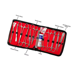 Kit chirurgical complet Kit médical de sutures chirurgicales professionnelles avec module de pratique de coussinets de suture cutanés Kit de suture pour outil de formation - Product Image 4
