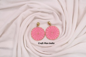 Boucles d'oreilles clous tendance 2025 en alliage de cuivre pour femme, motif géométrique, perles bohèmes, cadeau de plage - Product Image 3