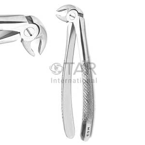 Fórceps de extracción MD3 Incisivos inferiores Céspidos Raíces bicúspides Extracción dental Instrumentos médicos Cirugía oral Eliminación de dientes - Product Image 1