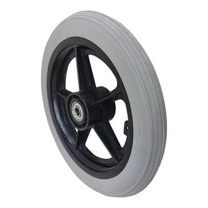 Ruedas Traseras de Neumático Sólido de Alto Rendimiento Emco para Sillas de Ruedas, Resistentes, Duraderas, de Larga Duración, Sin Garantía - Product Image 3