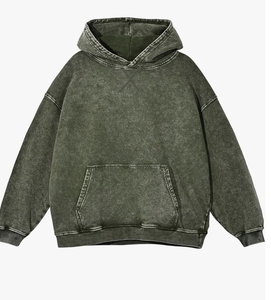 Nueva Llegada, Sudadera con Capucha Extra Grande para Hombre, Sudadera Unisex con Lavado Ácido, Sudadera Vintage, Sudadera con Capucha Hip Hop con Bolsillo, Bangladesh - Product Image 5