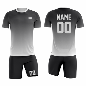 Uniformes de Fútbol Sublimados de Manga Corta Talla Grande OEM con Conjunto de Chándal de Entrenamiento Personalizado con Marca - Product Image 5