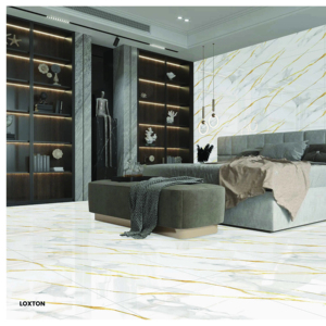 Carreaux de porcelaine sans fin dorés 600x1200, finition élégante et luxueuse, carreaux de sol et de mur - Product Image 1