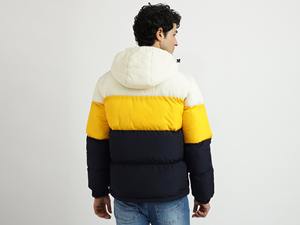 Chaqueta de Invierno Acolchada Unisex de Alta Calidad con Degradado de Color, Talla Regular, Práctica, Cálida, Elegante, Informal, Impermeable y Transpirable - Product Image 6