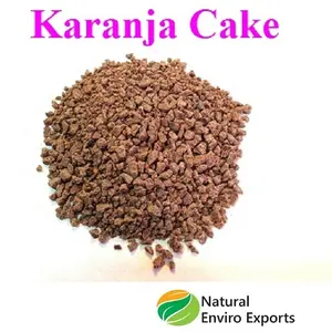 Ökologisches Karanja-Kuchenpulver Pellets und Granulat mit Bio-Zertifizierung in kundenspezifischer Verpackung von Natural Enviro Exports