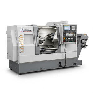 Tour CNC de type suisse de haute précision pour le tournage de petites pièces, applications médicales, aérospatiales, automobiles, électroniques - Product Image 1