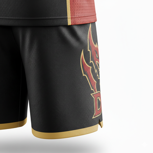 Conjunto de Uniforme de Baloncesto Sublimado Personalizado, 100% Poliéster, Transpirable, de Secado Rápido, Talla Grande, Unisex, Diseño Personalizado para Adultos - Product Image 4