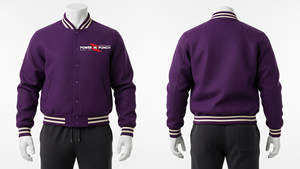 แจ็กเก็ตเบสบอลด้านหน้าสำหรับฤดูหนาวพิมพ์ลายสำหรับทุกเพศเสื้อผ้าแนวสตรีทเสื้อแจ็กเก็ตมหาวิทยาลัยแบบเรียบง่ายเสื้อแจ็คเก็ตแบบมีขาตั้งสำหรับ2024 - Product Image 3