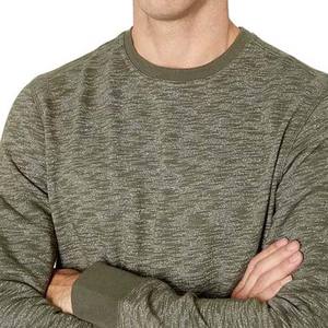 Fabricante personalizado hombres sudadera Unisex de gran tamaño cuello redondo Vintage Sudadera Hombre último diseño personalizado tela básicos - Product Image 5