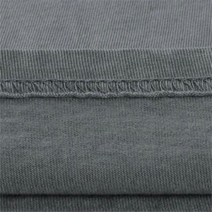 เสื้อยืดผ้าคอตตอนหนานุ่มคุณภาพสูงทรงโอเวอร์ไซส์สีดำสั่งทำพิเศษสำหรับผู้ชาย ขายดี - Product Image 5