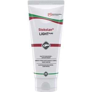 Crema para el Cuidado de la Piel Stokolan Light PURE 100 ml Sin Fragancia Sin Colorantes en Tubo SC Johnson Professional - Product Image 1