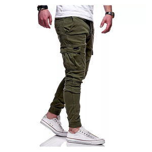 Pantalons de survêtement pour homme sur mesure, de haute qualité, coupe régulière, 100% coton molletonné, jogging uni, de haute qualité, décontracté, pour l'entraînement - Product Image 6