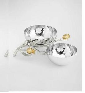 Bol de service pour traiteur de mariage, best-seller, écologique, élégant, en métal doré, pour servir le chocolat, durable, passe au lave-vaisselle - Product Image 4