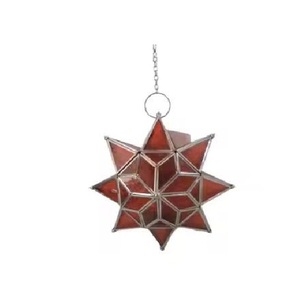 Árbol de Navidad metálico más vendido, estrellas, decoración colgante sin óxido, estrellas, color verde, forma de estrella, adorno decorativo para árbol - Product Image 5