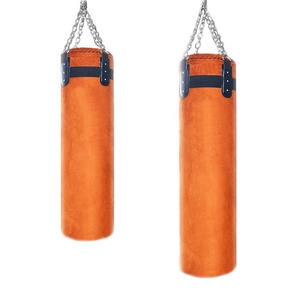 Sac de frappe de qualité supérieure de couleur orange Meilleur matériau personnalisé Créez au mieux votre propre sac de frappe de conception fabriqué par le Royaume-Uni - Product Image 2