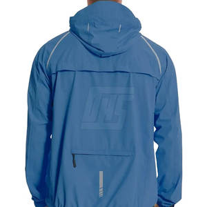 เสื้อแจ็คเก็ตกันลมผู้ชาย เสื้อแจ็คเก็ตน้ำหนักเบา ทนลม สำหรับเล่นกีฬากลางแจ้งและสวมใส่ในชีวิตประจำวัน - Product Image 4