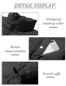 OEM Mujeres Invierno Crop Puffer Chaqueta Ropa De Mujer Nuevo Diseño De Alta Calidad Crop Custom Made Bubble Chaquetas Para Mujeres - Product Image 6