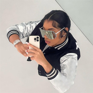 Latest Letterman <b>Jackets</b> for <b>Men</b> Letterman Boys' College Baseball <b>Jacket</b> With Cow Leather Sleeves - Product Image 4