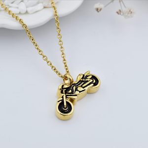 Rose Gold Motorcycle Cremation Pendant <b>for</b> <b>Ashes</b> Memorial Stainless Steel <b>Necklace</b> <b>Ashes</b> Urn Keepsake <b>for</b> Women Custom Size urn - Product Image 2