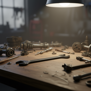 Clé à molette 894, longueur 95 mm, clé blanche 847 mm, outils d'atelier noirs - Product Image 3