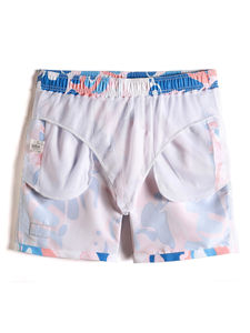 Short de gymnastique pour hommes de haute qualité Logo personnalisé Coton lourd lavé à l'acide Short décontracté de meilleure qualité avec techniques brodées - Product Image 3