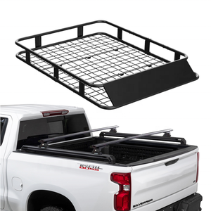 อุปกรณ์เสริมตะกร้าสัมภาระทำจากอลูมิเนียมอัลลอยด์สำหรับรถปิคอัพ <span class=keywords><strong>Ford</strong></span> F150 F Series สำหรับ <span class=keywords><strong>Ranger</strong></span> Raptor <span class=keywords><strong>wildtrak</strong></span> <span class=keywords><strong>4x4</strong></span> - Product Image 1