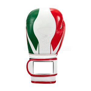 Gants d'entraînement de boxe en cuir PU de haute qualité avec couleur et logo personnalisés, tailles 8oz-16oz, équipement de sécurité pour adultes - Product Image 3